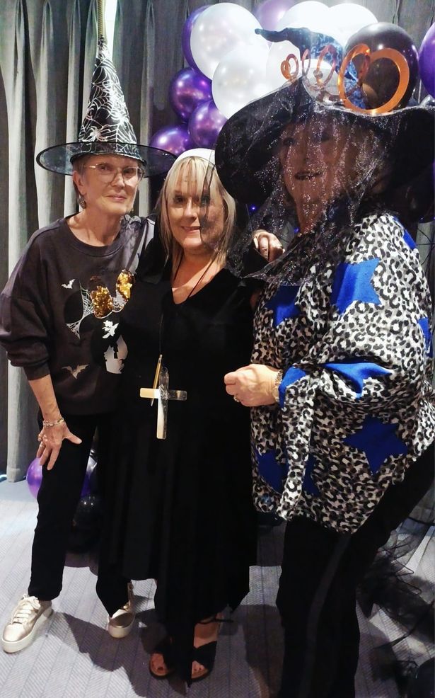 The Halloween event at Cottingham Manor care home