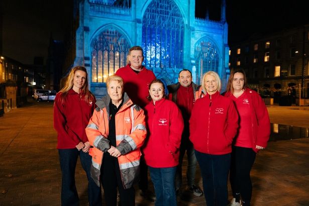 Trustees of City of Hull Street Angels, from left, Jess Clark, Patricia Hutchinson, Lee Pearson, Christine Eyre, Jamie Lewis, Kathryn Shillito and Katie Crompton