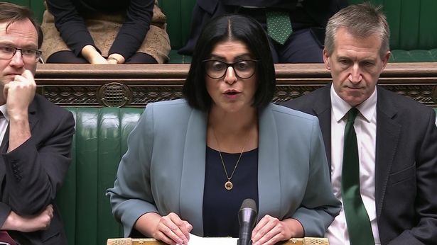 Home Secretary, Shabana Mahmood, making a statement to the House of Commons on the asylum system