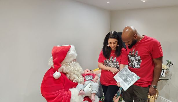 A visit with Santa at Martin House