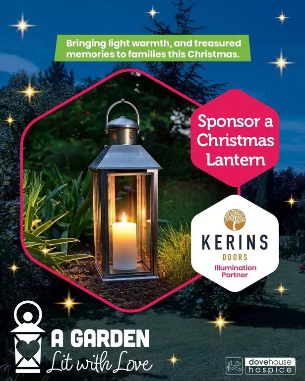 Businesses across Hull and East Yorkshire are invited to give a gift of light this Christmas by sponsoring a lantern in A Garden Lit with Love, at Dove Hospice