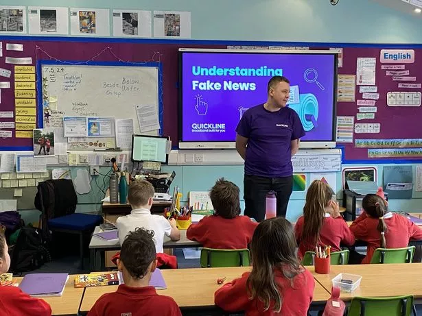 Quickline delivering digital skills training