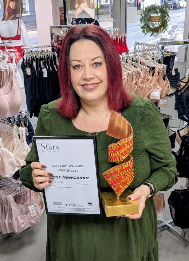'Unforgettable evening' - Kat Alexander with the Best Newcomer award