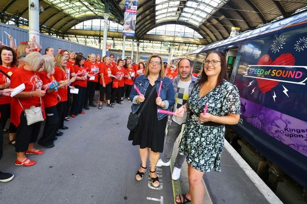 Hull Trains offered free trips.