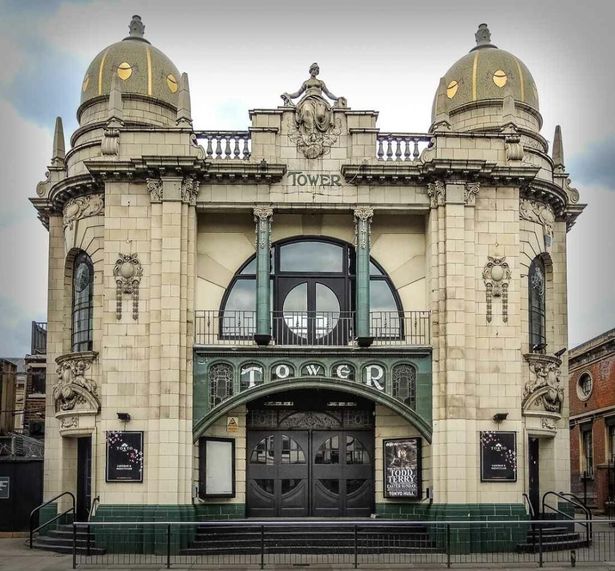The Tower Ballroom with its familiar domes