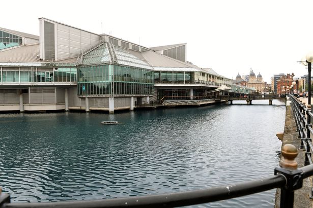 The restaurant is inside the Princes Quay shopping centre 