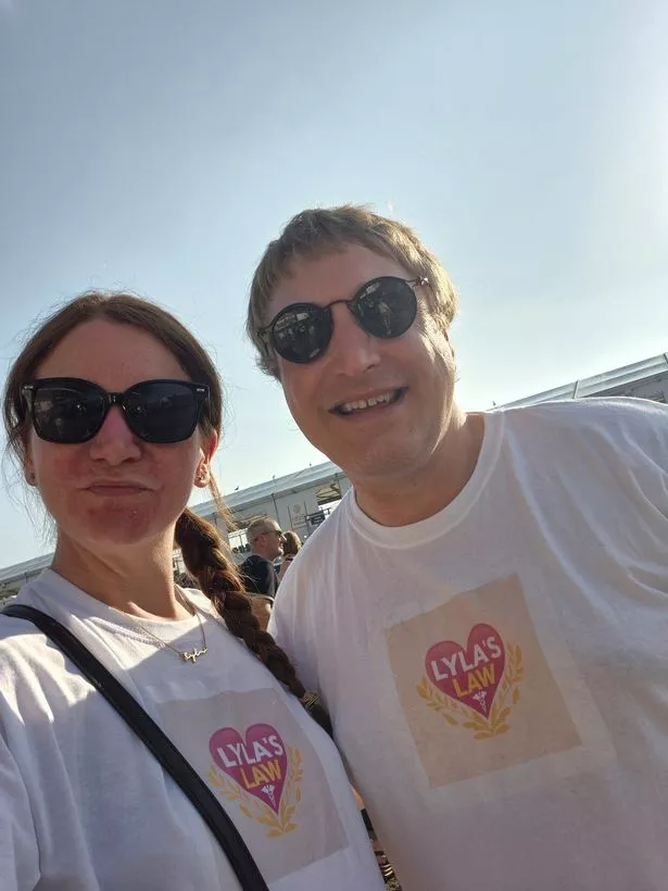 Lyla's parents Emma Story and John Story