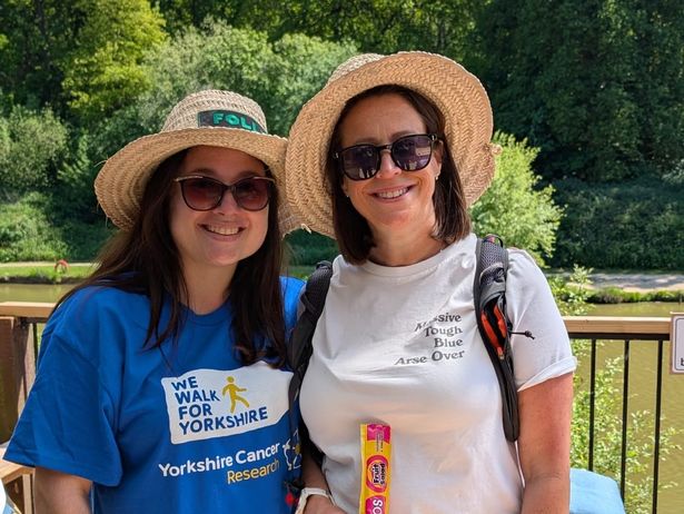Emily Lunn (right) and her PhD supervisor Dr Jo Cairns (left)