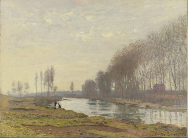 Monet’s The Petit Bras of the Seine at Argenteuil (1872) - Specialist insurer, Hiscox, is proud to support The National Gallery 2025–27 Masterpiece Tour