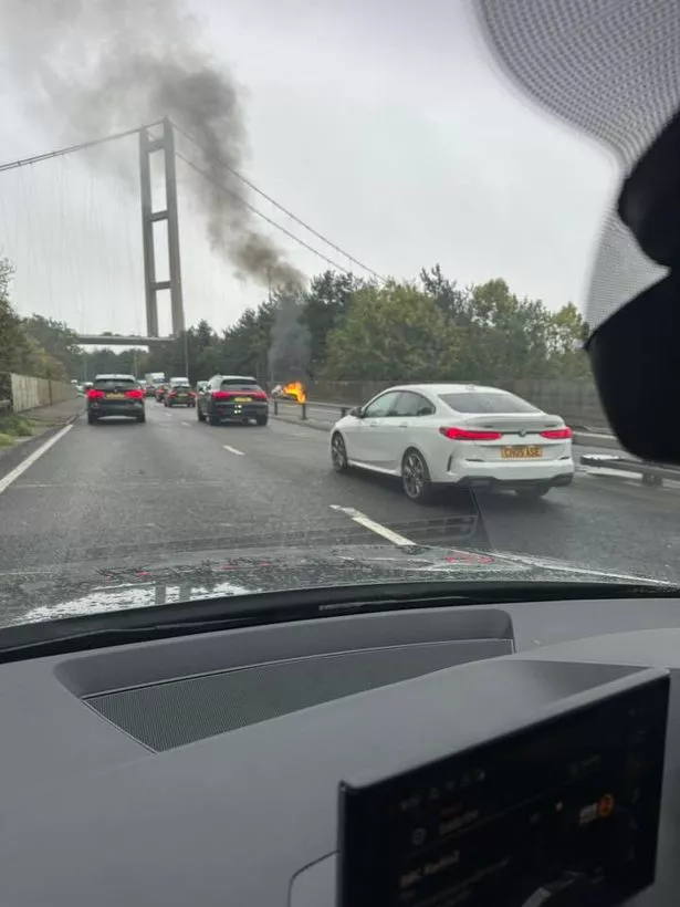 Reanne was spotted by passers-by fleeing from her car with Lincoln