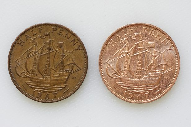 Halfpenny from 1967