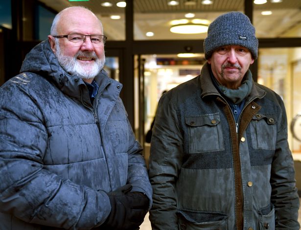 Dave and Steve in Hull city centre