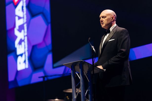 Chris Blacksell, chair of VHEY, opening the REYTAs