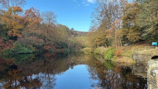 Castle Carr, near Halifax. Water levels have continued to rise around Yorkshire