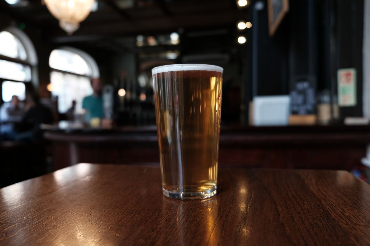 Alcohol-specific conditions have led to dozens of deaths in the region in the past year (stock photo)