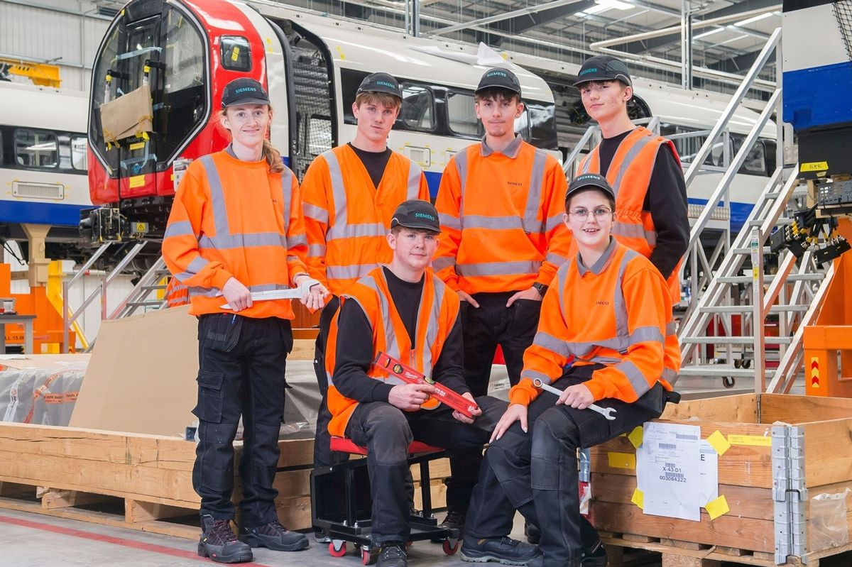 Siemens is investing up to £240m in the Goole Rail Village.