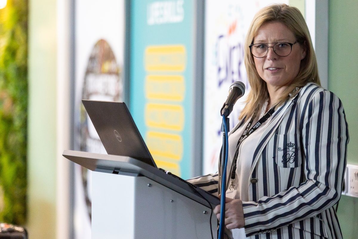 Hull College executive director of digital transformation, Deb Millar.