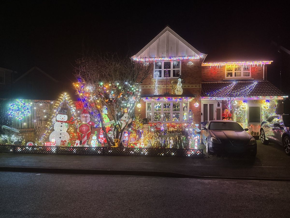 Sheila Turner's home in Shipman Road, Market Weighton, is a seasonal spectacle every Christmas