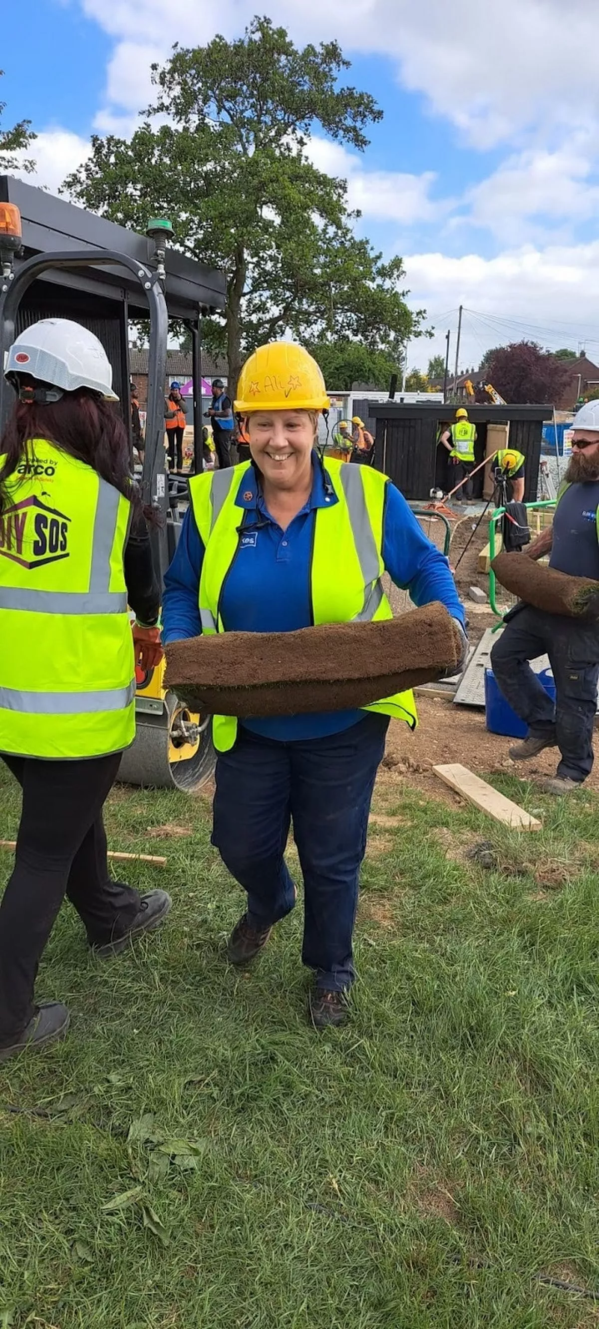 DIY SOS carried out the project earlier this year.