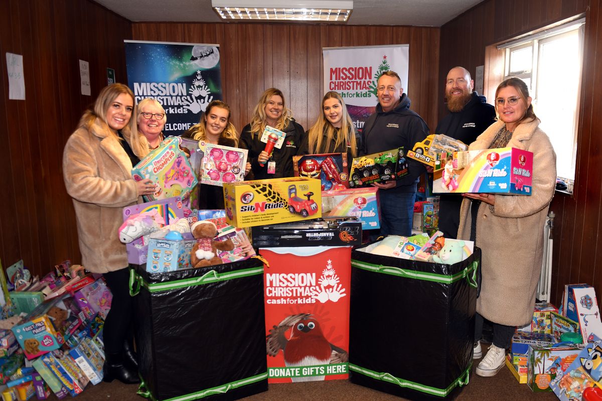 Spear Services are helping and supporting Mission Christmas by offering them an office and warehouse space for their appeal