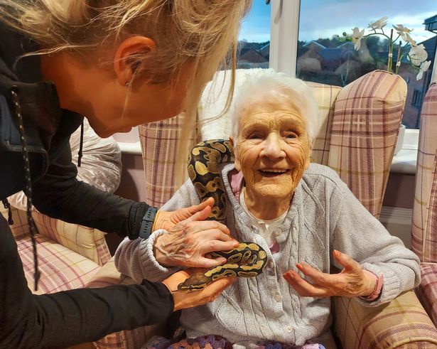 Furry Friends Animal Therapy visited Mallard Court care home