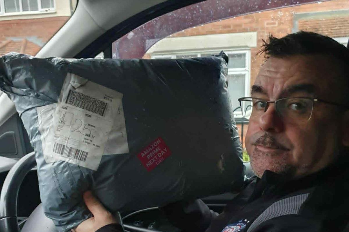 Evri said the parcels were left as the result of a theft of a van.