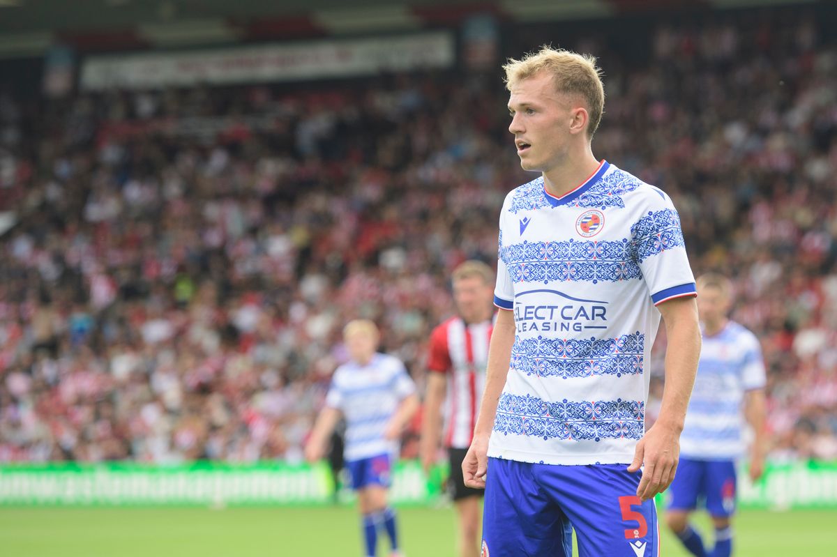 Matty Jacob in action for Reading earlier this season 