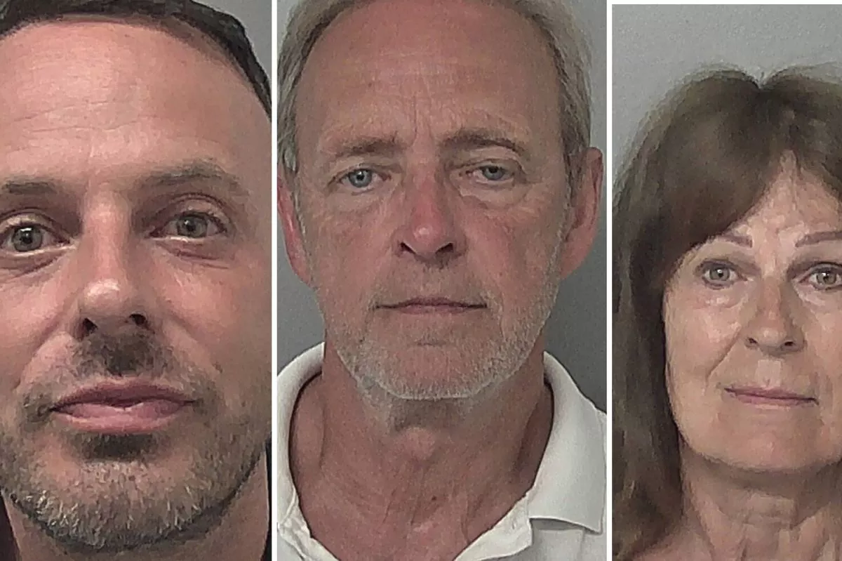 From left, Daniel Cotson, Paul Cotson, and Stephanie Cotson