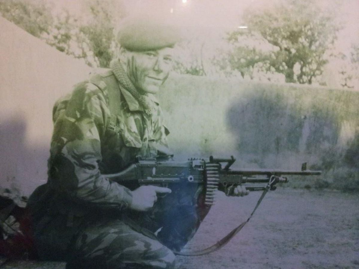Ray Chapman joined the Armed Forces as a 17-year-old and served in Northern Ireland