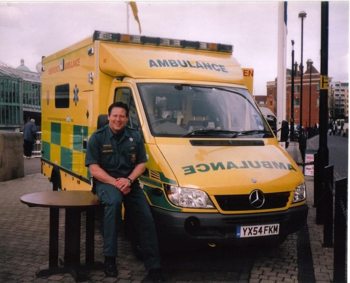 Ray got a job in patient transport in 1988 and became a technician in the year 2000
