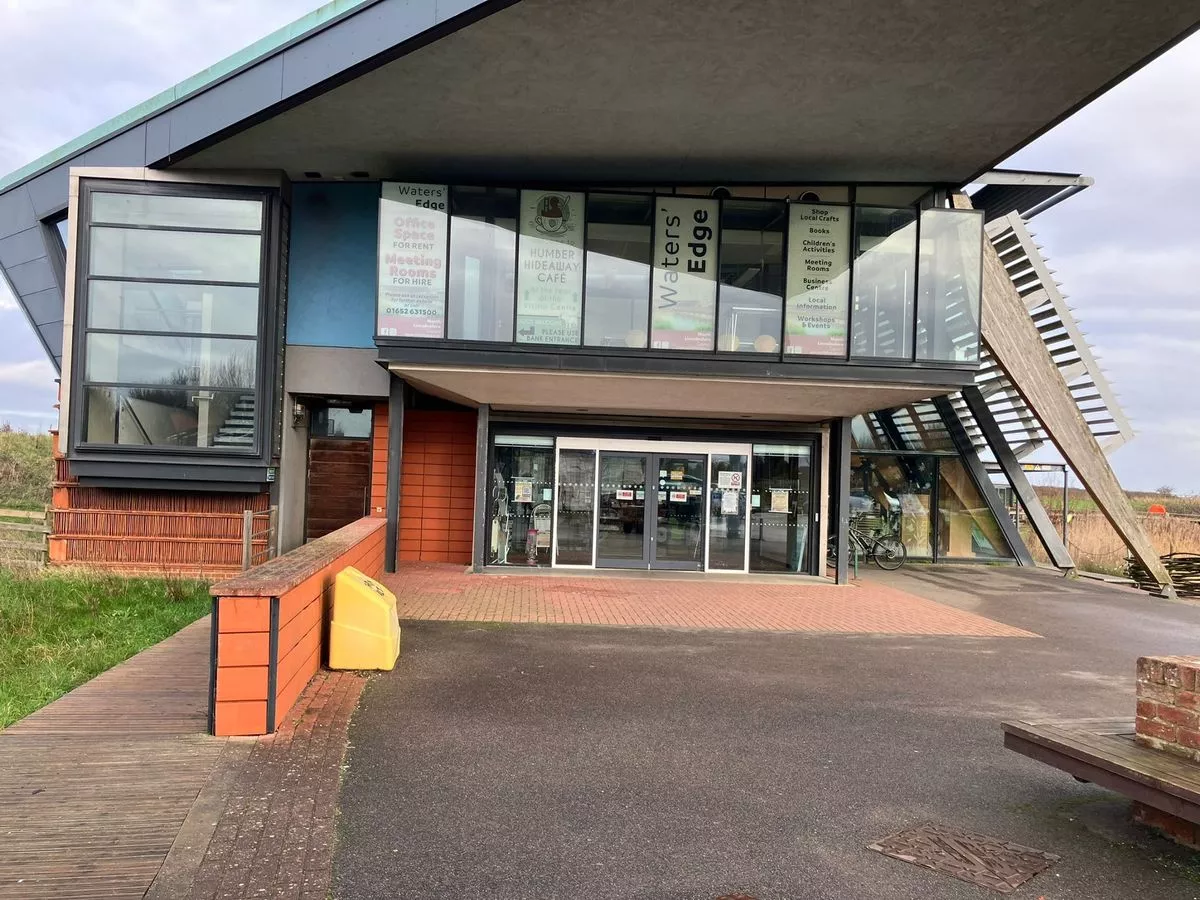 The Visitor Centre at Waters' Edge Country Park in Barton
