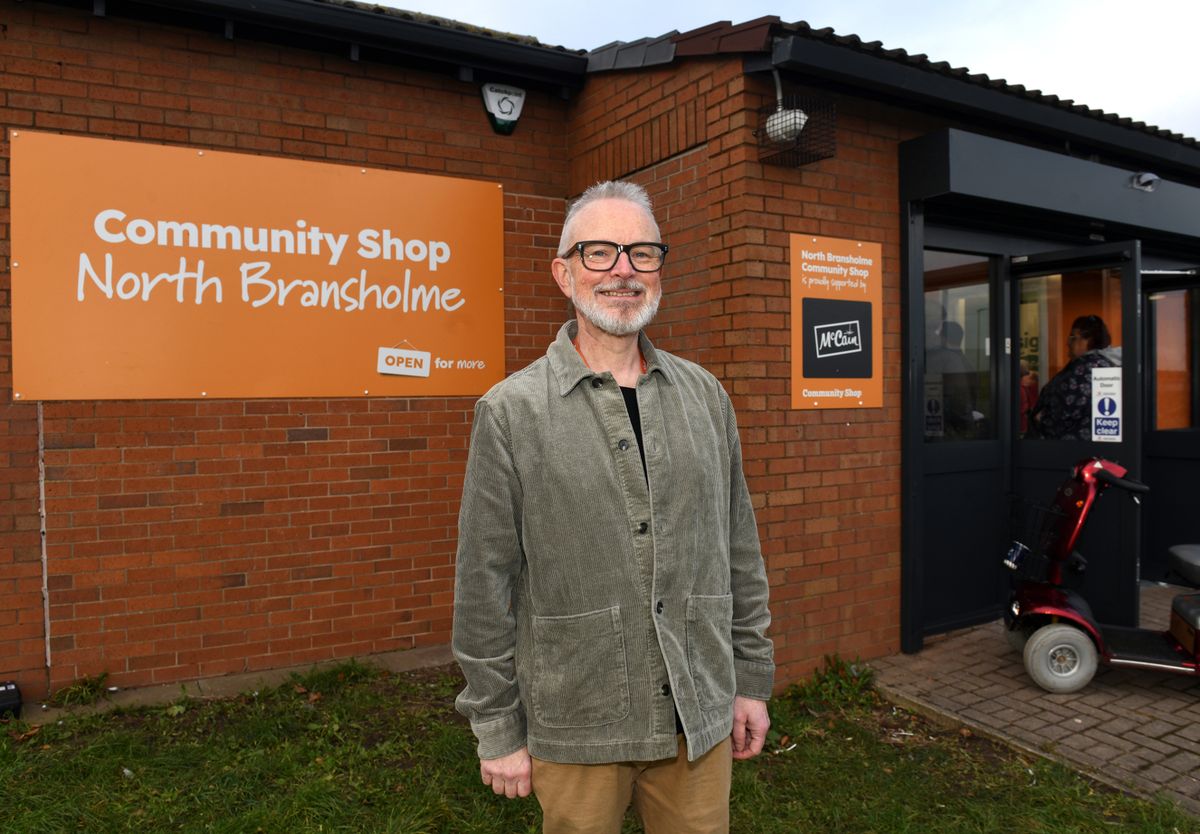 CEO Gary Stott at the opening