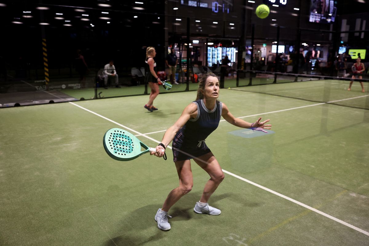 British players compete at the LTA Padel National Championships in Bristol on December 6, 2025