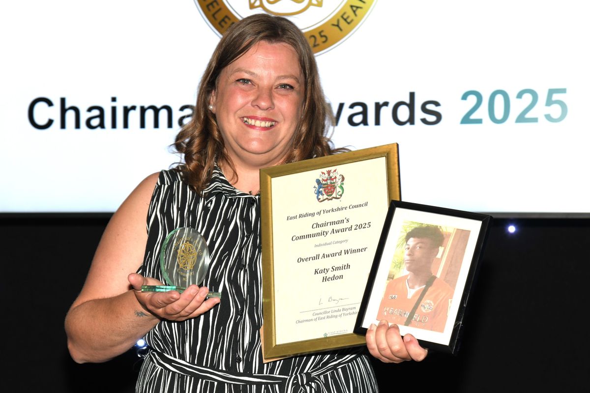 Katy Smith, winner of the 2025 Community Individual Award