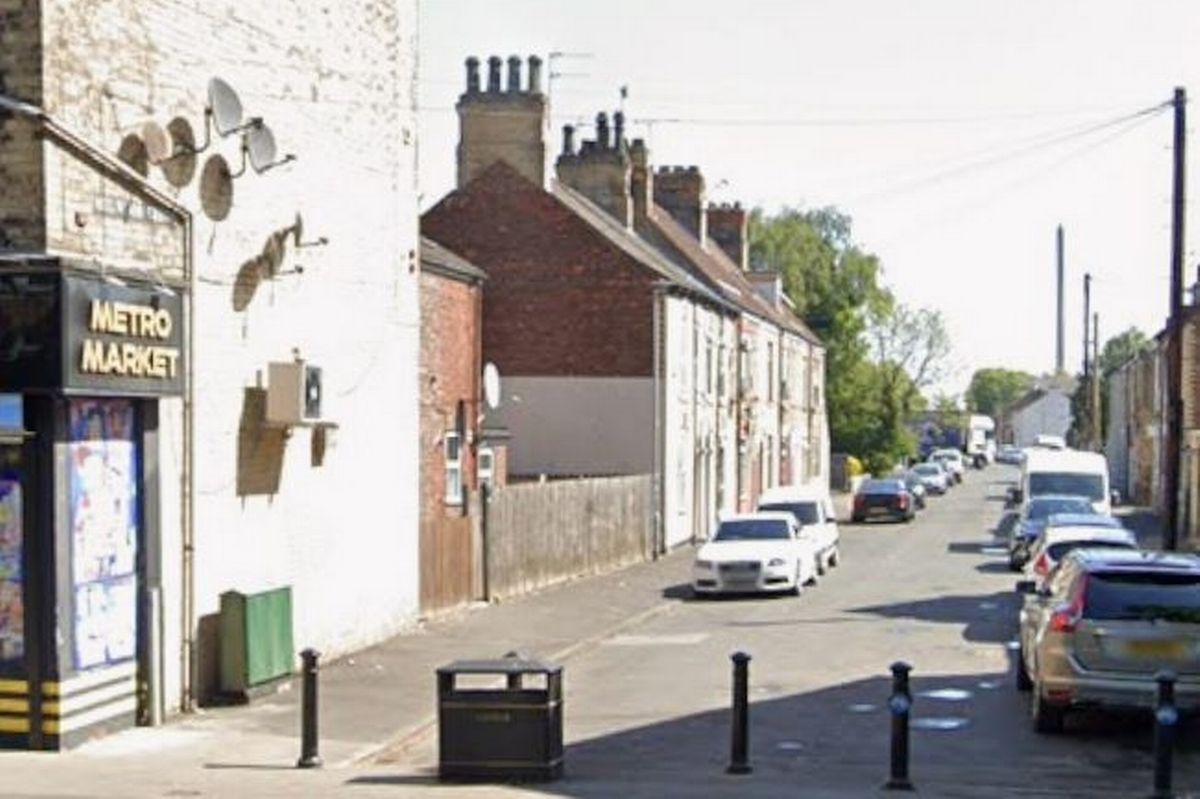 General view of Melwood Grove, Hull, as seen from Beverley Road