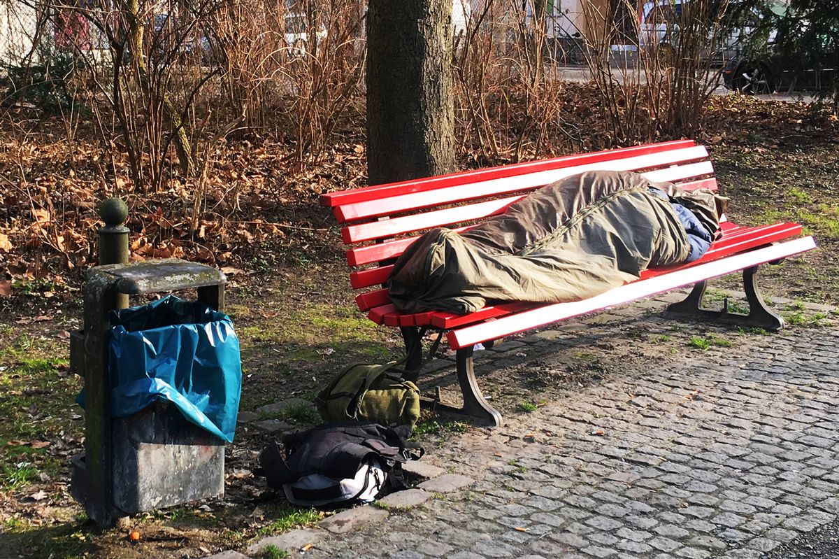 Shelter says homelessness has increased nationally year on year (stock photo)