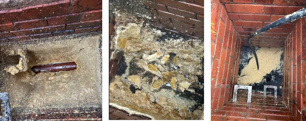 Fats should be left to cool and wiped away before being disposed of in the bin.