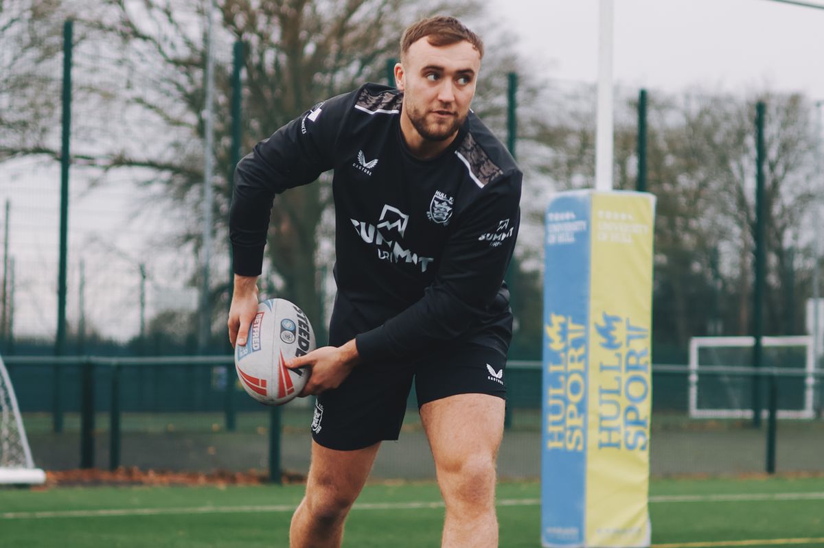 New Hull FC signing Connor Bailey. 