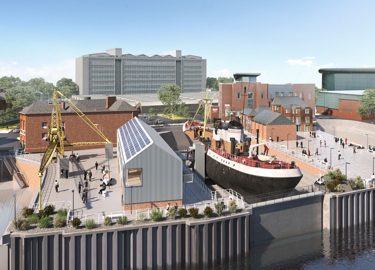 How the site will look once the project is completed