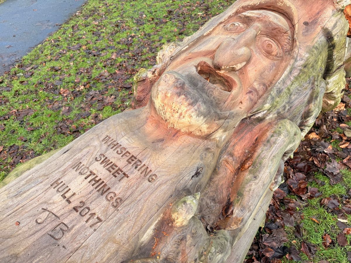 The sculpture was a project for Hull’s year as UK City of Culture in 2017