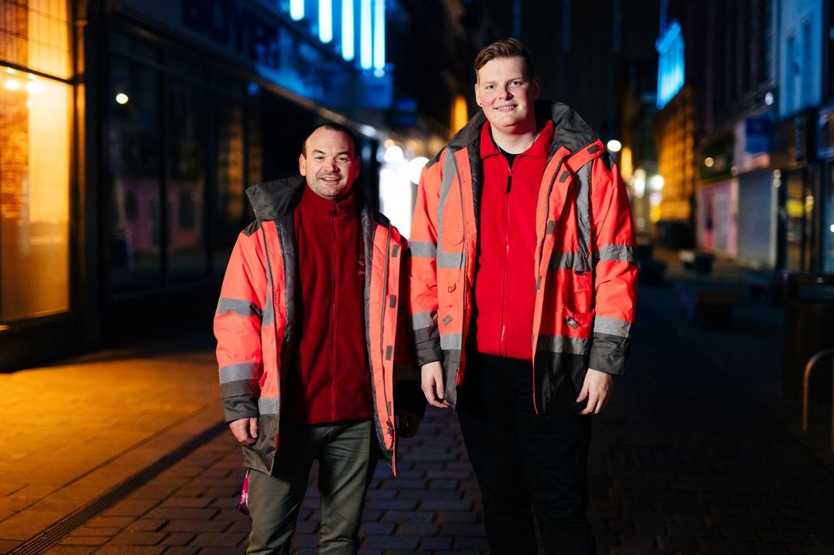 City of Hull Street Angels has appointed Lee Pearson, right, pictured with Jamie Lewis, as vice-chair of the board of trustees
