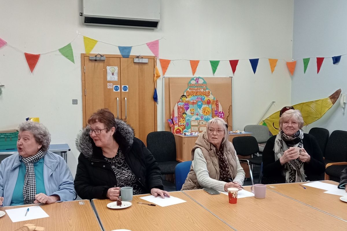 Gipsyville Library coffee and chat group have chosen the letter G to work on