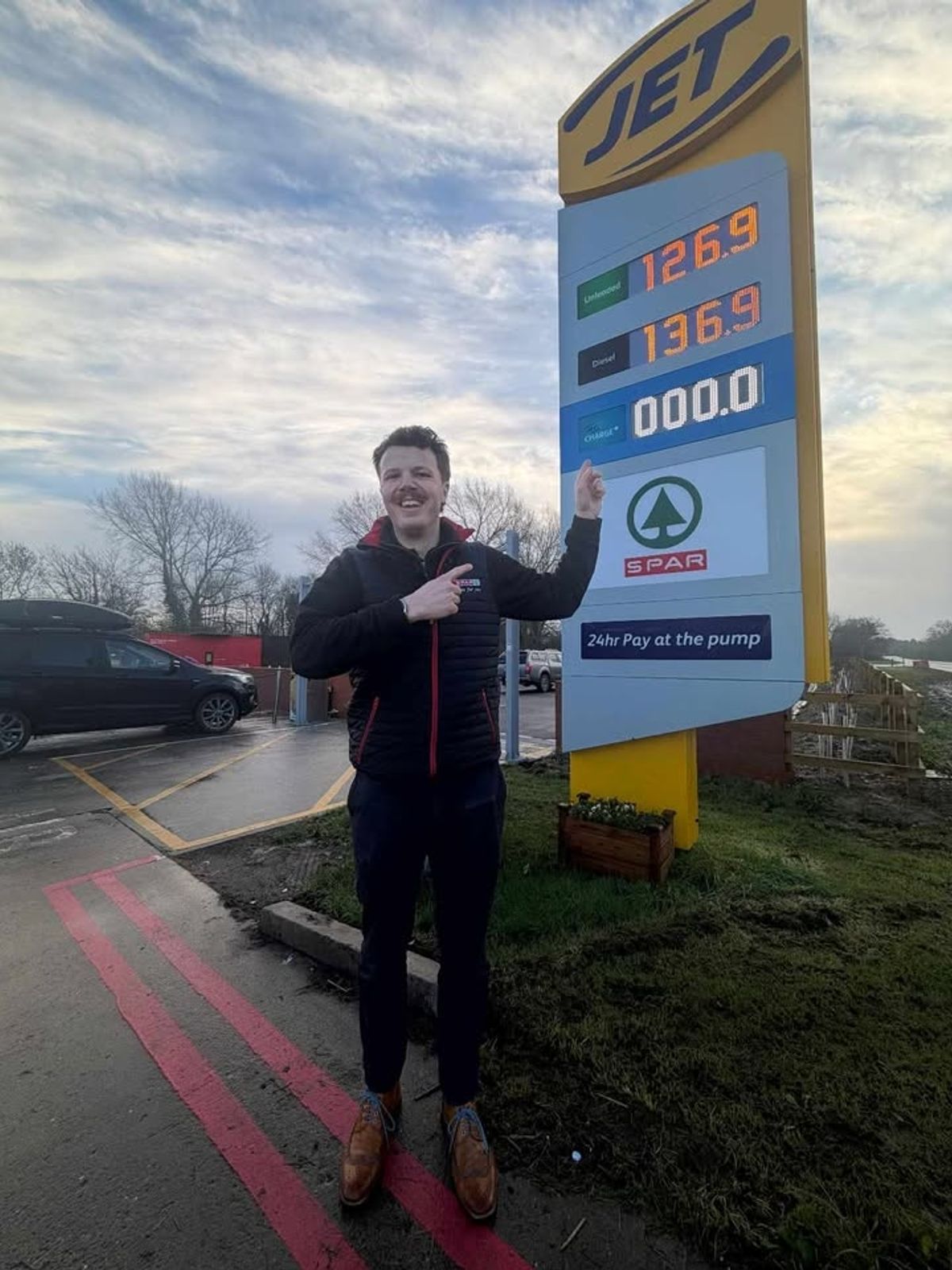 Oliver Blake said his garage prides itself on competitive pricing