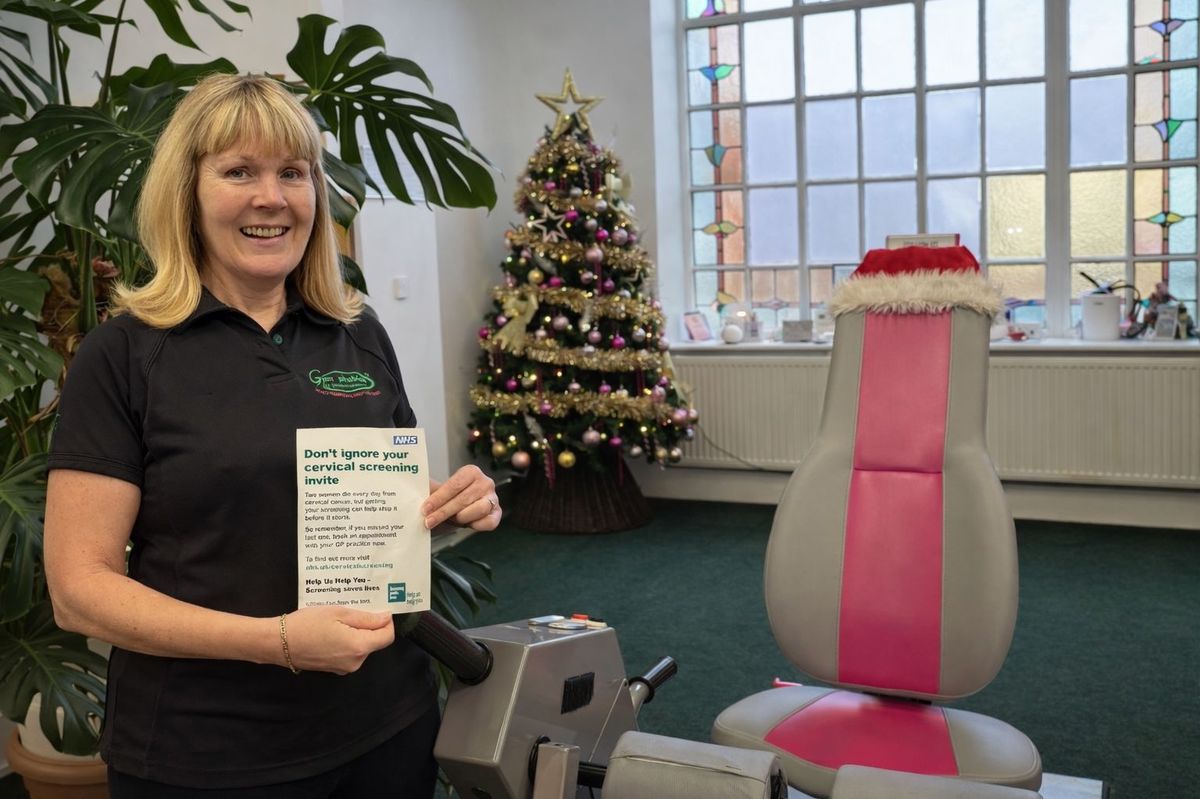 Gymophobics Hull, in Baker Street, is taking part in the Cervical Cancer Awareness Month initiative by Humber and North Yorkshire Cancer Alliance