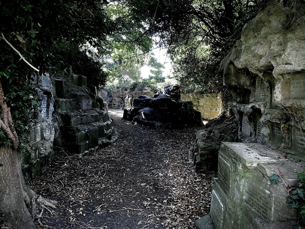 The columbarium at Hedon Road Cemetery in Hull