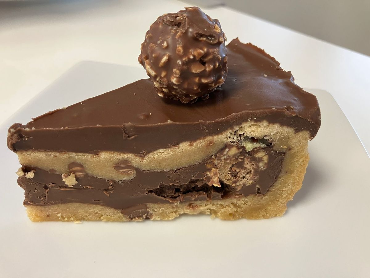 The Ferrero Rocher cookie pie won me over
