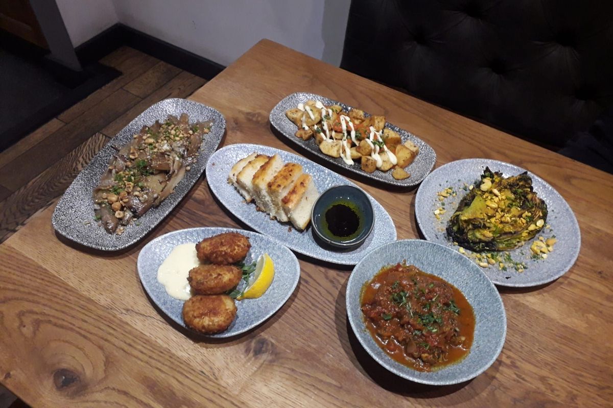 The six tapas I ordered for the £25 January deal at Ambiente in Hull