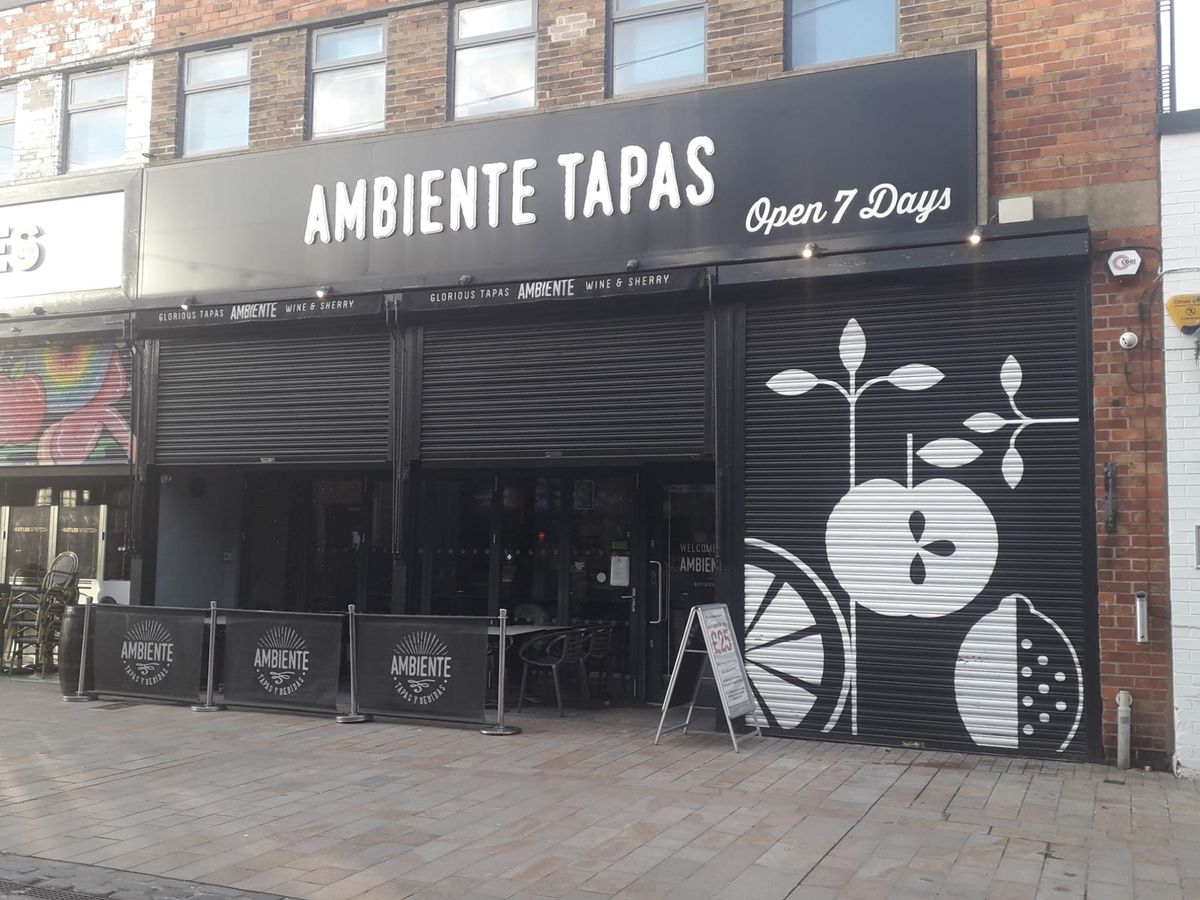 Ambiente Tapas in Humber Street, Hull