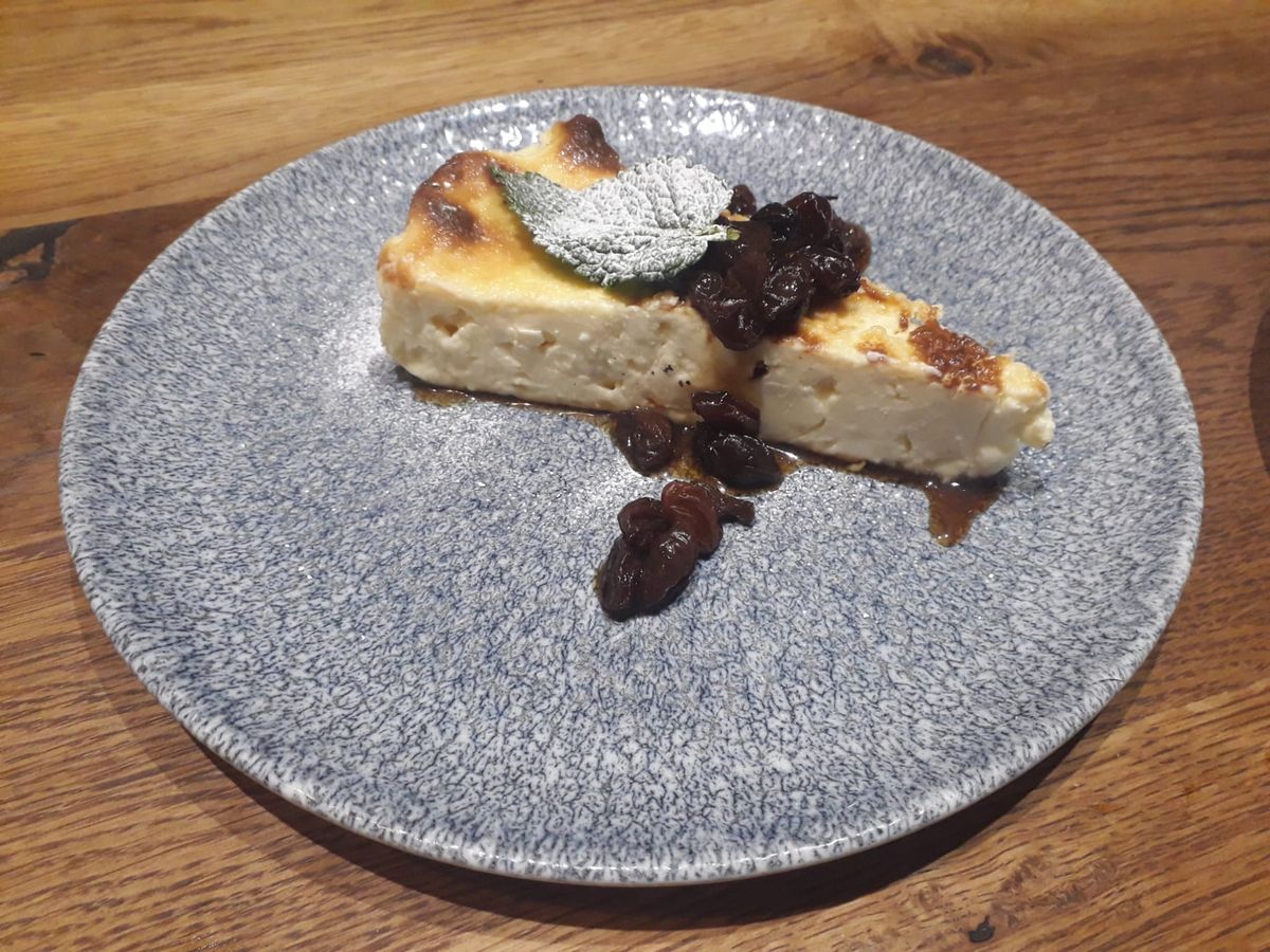 The burnt basque cheesecake was a revelation