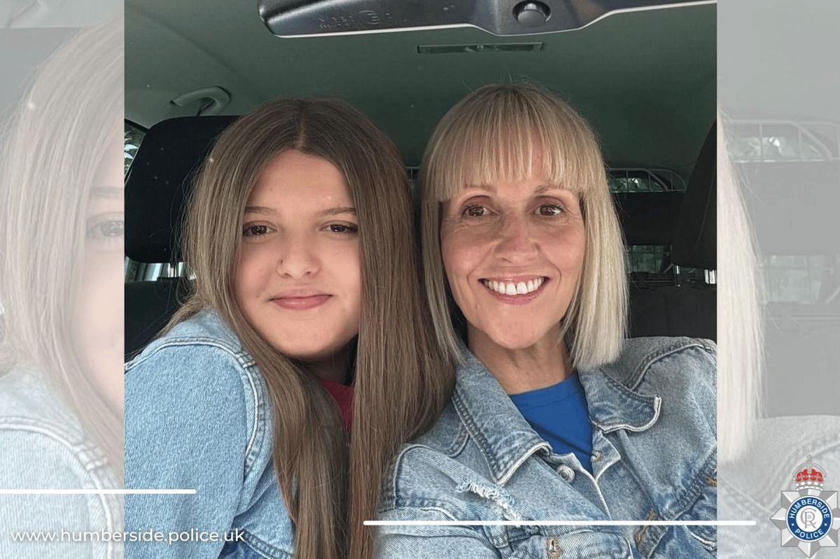 Grace Keeling, 15, and her mum Sarah Keeling, who were involved in the Withernsea tragedy